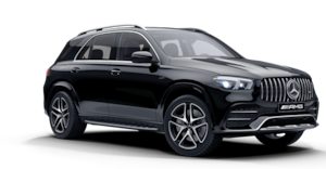 Camioneta SUV GLE vista frontal - Mercedes Benz